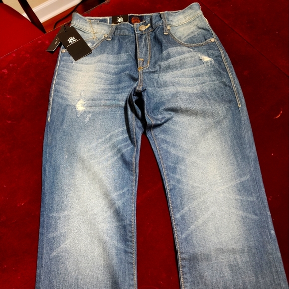 Rock And Republic  Men's Jeans 31x32 Straight Leg Casual Distressed - Picture 9 of 16